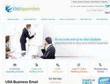 Tablet Screenshot of elistappenders.com